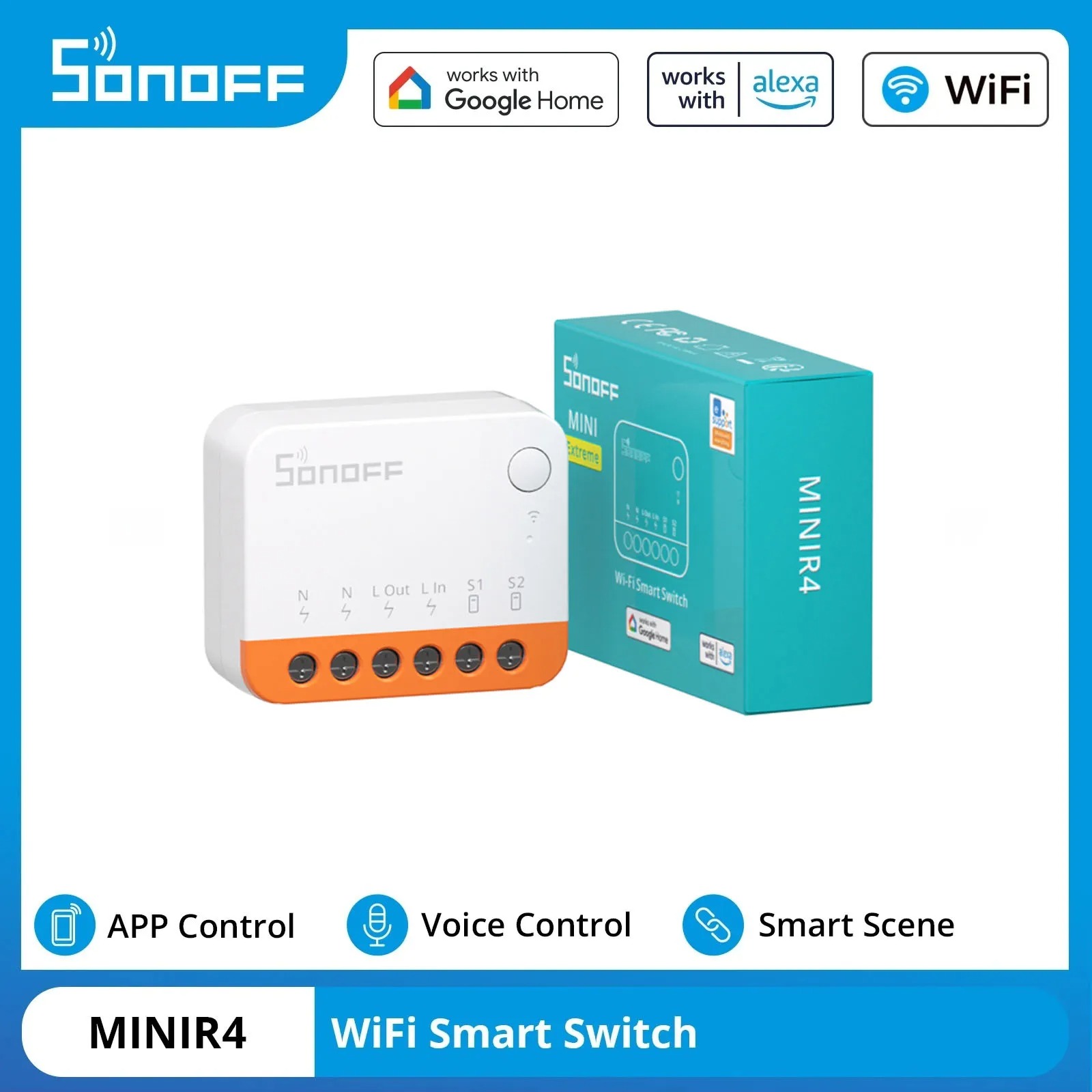 Sonoff Mini R4 - Sonoff Mini R4 Extreme、Sonoff Minir4、Mini Sonoff