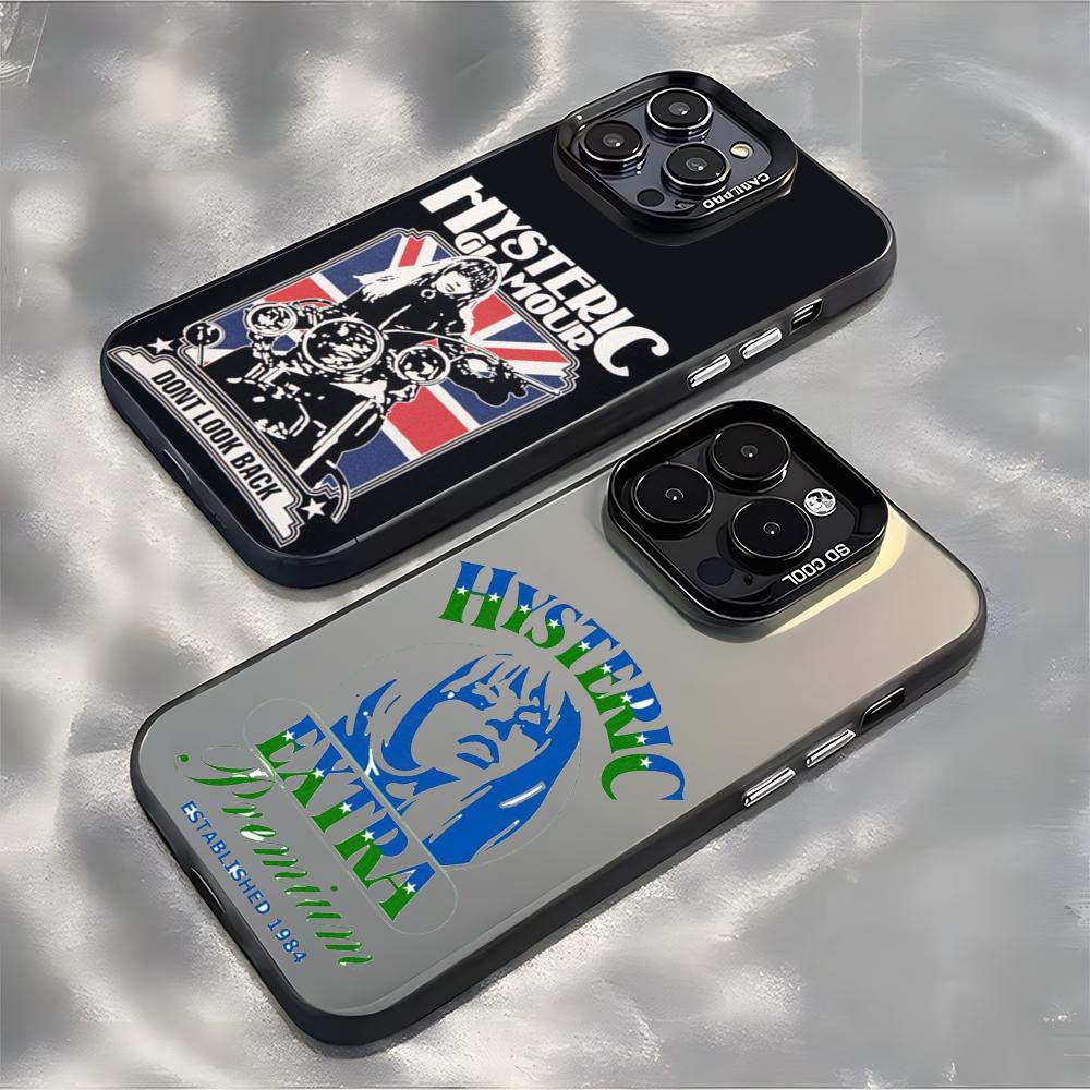Shelly - ヒステリック・グラマー・フォンケース lMDカラー シルバーシェル iPhone 18 17