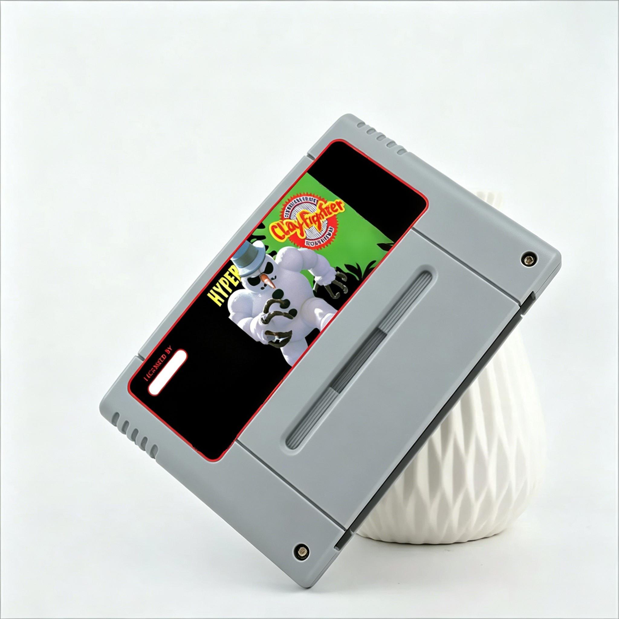 Shelly Plug - Link 10 クレイファイター ノスタルジックカートリッジ 16ビットアクションゲームカートリッジ 高品質シェル