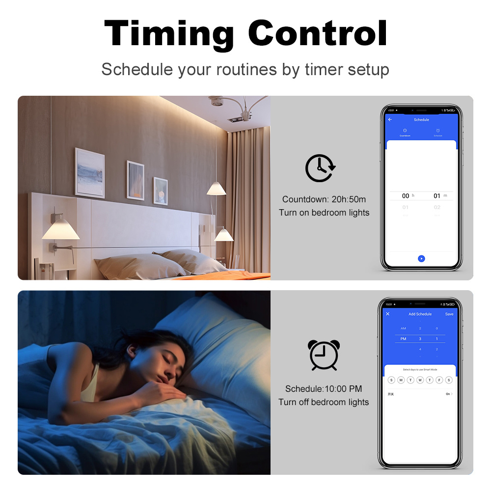 マンホットスマートzigbeeスイッチ、ニュートラル配線不要 - Smart Relay Tuya のレビューと価格