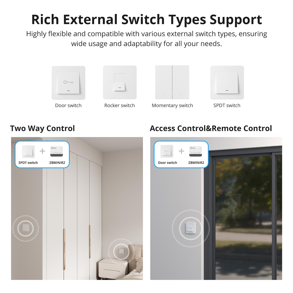 SONOFF ZBMINIR2 Zigbee スマートスイッ - Sonoff Mini R4 のレビューと価格