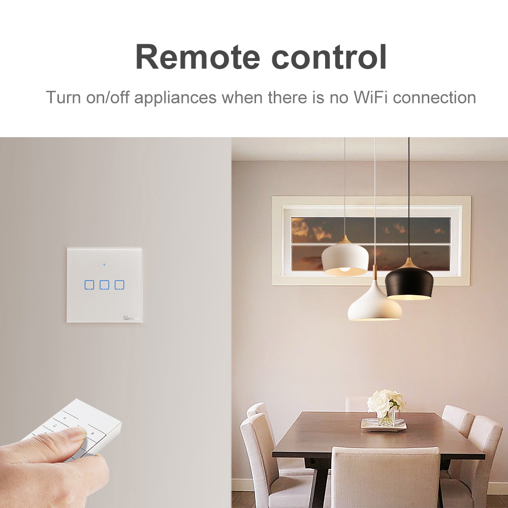 Sonoff-リモートスマートホームスイッチ、rf、8ボタン - Sonoff Mini R4 のレビューと価格