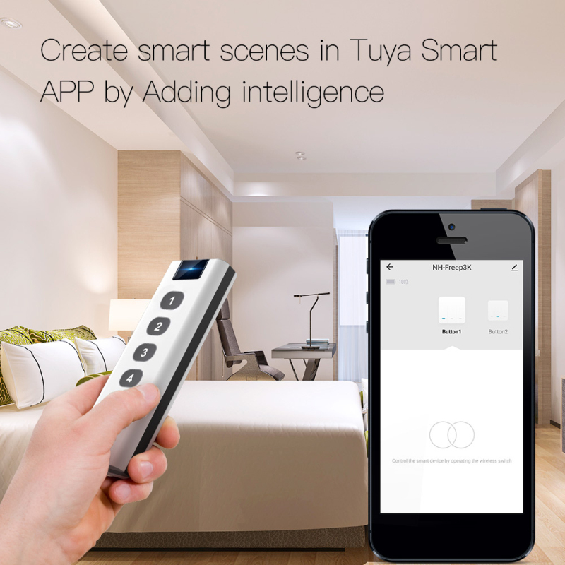 Tuya ZigBee スマートシーンスイッチ 1-4 ギャ - Sonoff Basic のレビューと価格