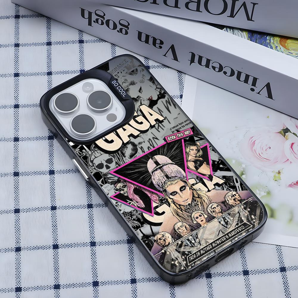 歌手L-レディー・ガガのホットな携帯電話ケース、lMDカラー - Shelly のレビューと価格