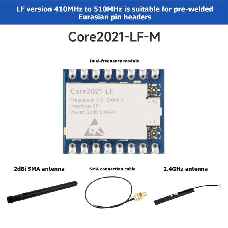 AA60 Core2021-LF LoRaデュアルバンドモジ - Smart Home Module Iot のレビューと価格