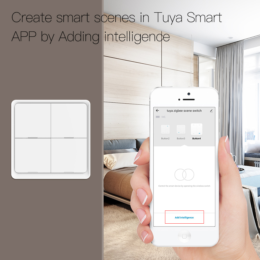 MOES 4 ギャング Tuya ZigBee ワイヤレス  - Sonoff Basic のレビューと価格