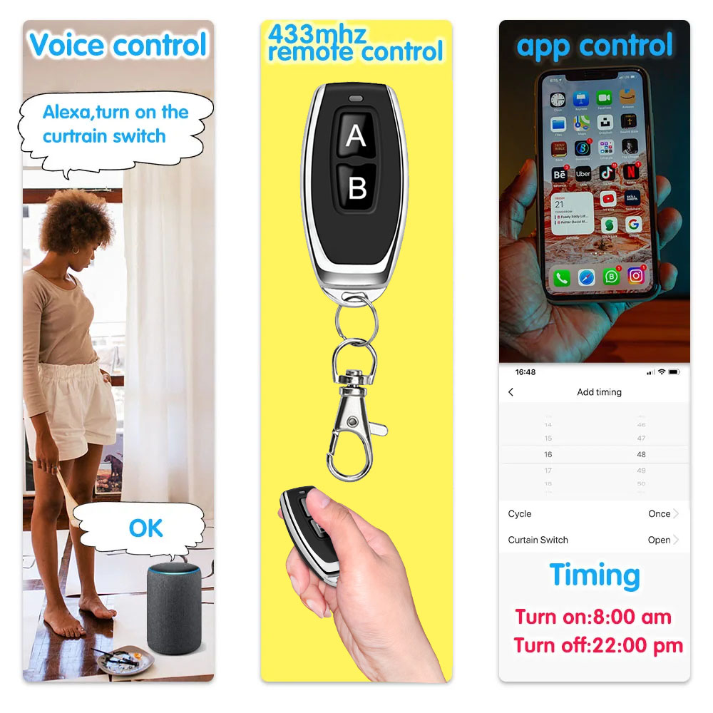 Tuya WiFi RF スイッチ DC 12V 24V 2 - Tuya 4 Channel のレビューと価格