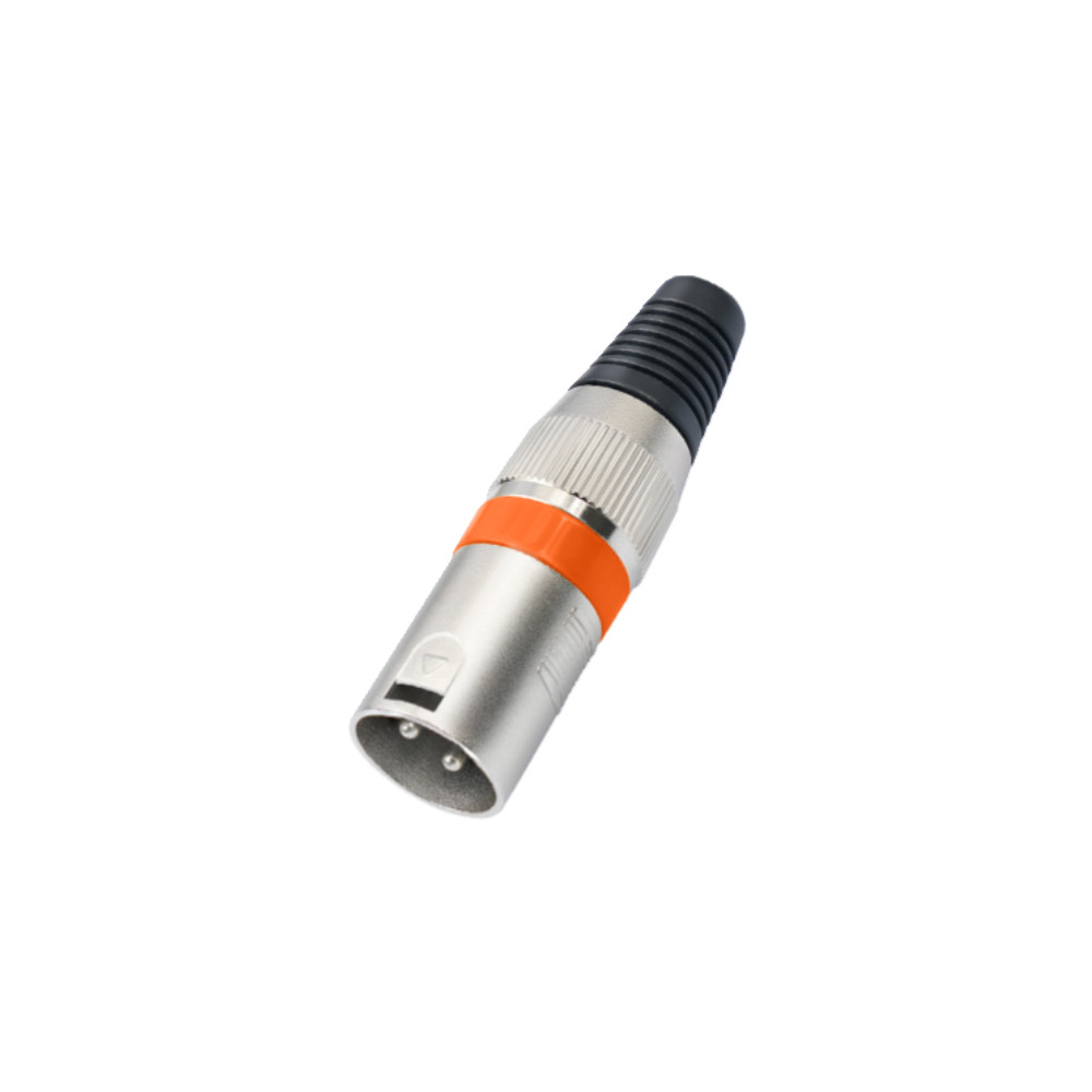 3ピンXLRコネクタ亜鉛合金シェルカラーサークル大型3芯バラ - Shelly Plug のレビューと価格