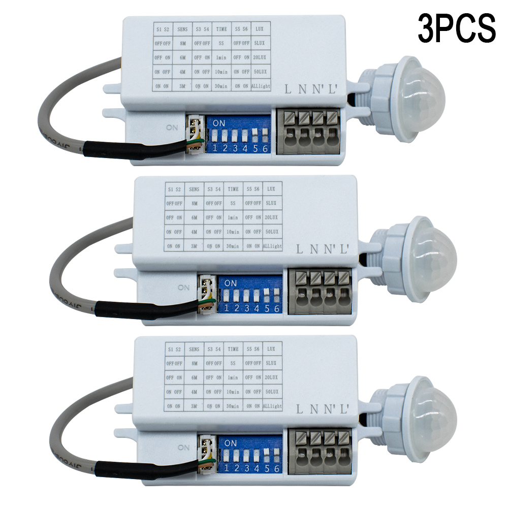 モーションセンサーライトスイッチ 220V 110V Pir - Tasmota のレビューと価格