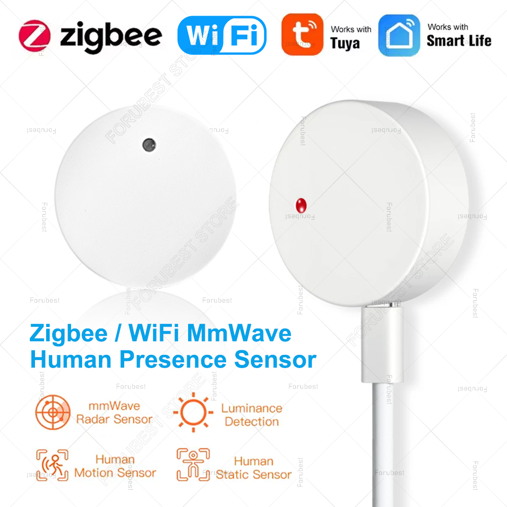 ZigBee Wifi MmWave 人間存在モーションセン - Home Assistant Tuya のレビューと価格