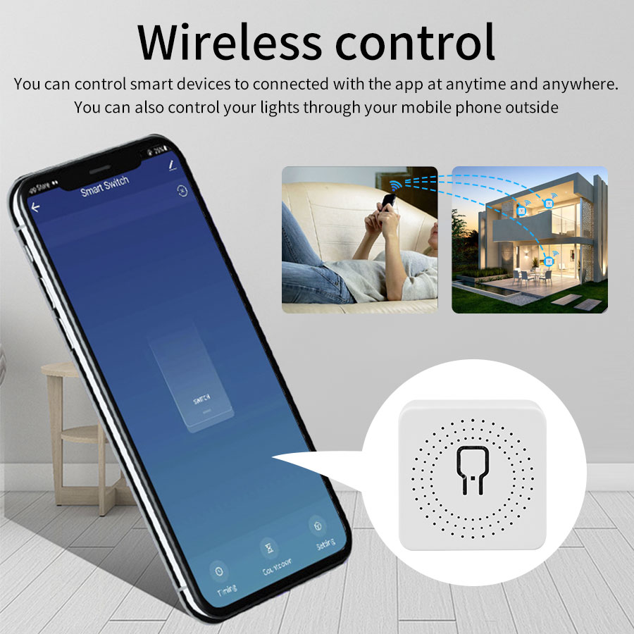 16A/20A WiFi ミニスマートスイッチモジュール 2 - Sonoff Mini R4 のレビューと価格