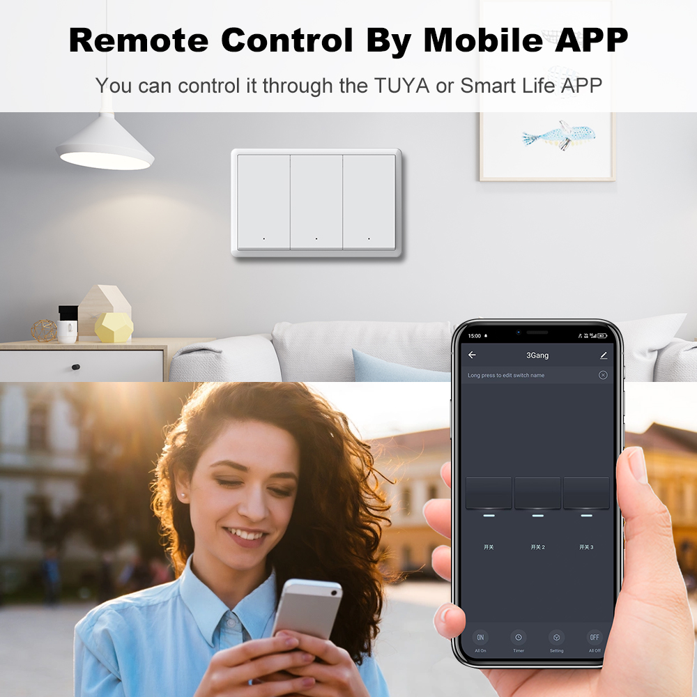 MANHOT ZigBee3.0 スマートスイッチ 中性線不 - Smart Relay Tuya のレビューと価格