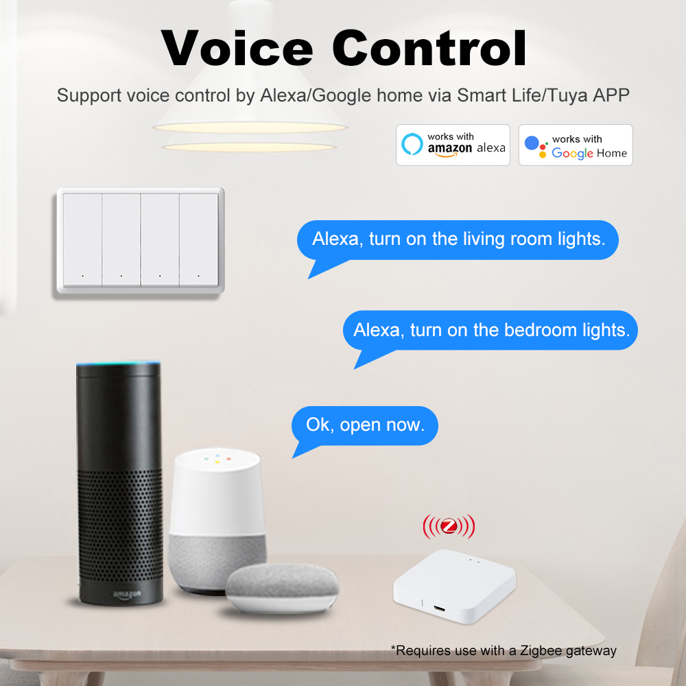 MANHOT ZigBee3.0 スマートスイッチ 中性線不 - Smart Relay Tuya のレビューと価格