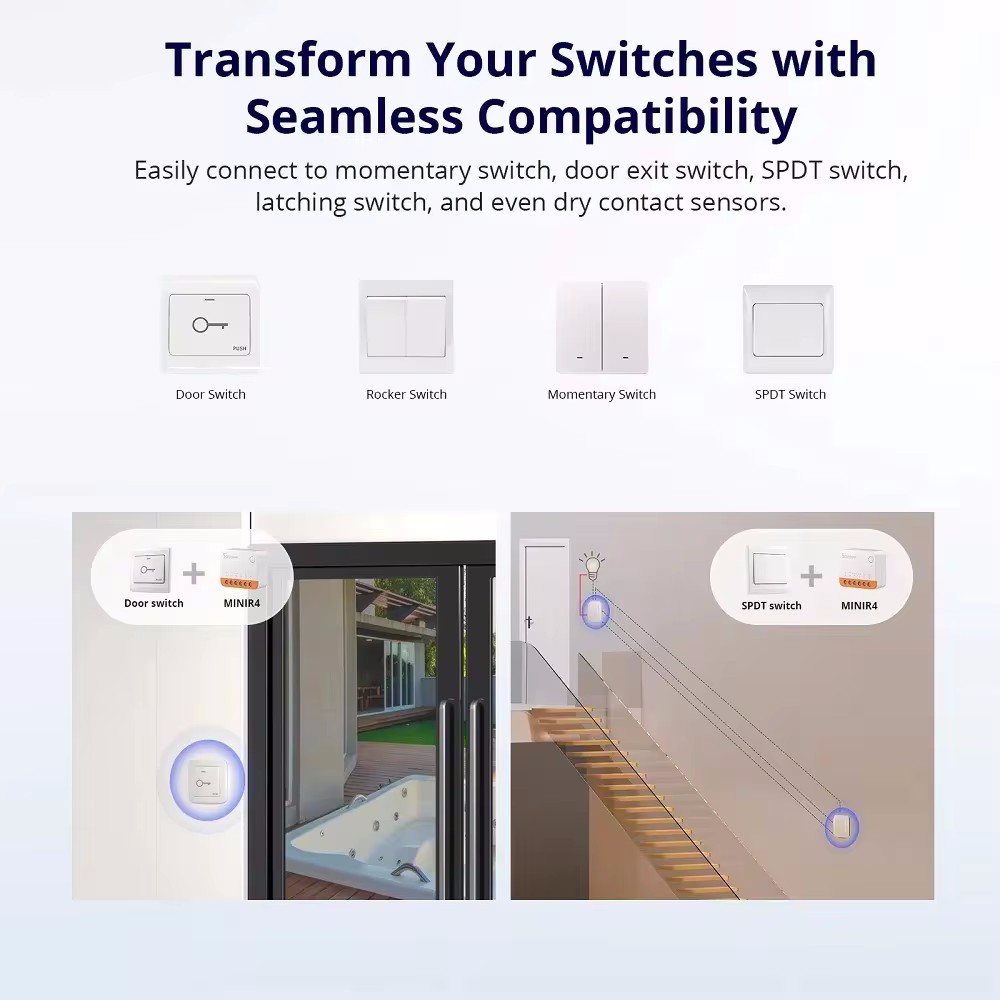 スマートWiFiスイッチ SONOFF Mini R4モジュ - Sonoff Mini R4 のレビューと価格